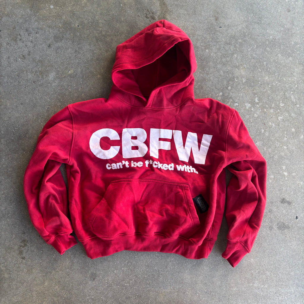Racks Galore “CBFW” Hoodie Red