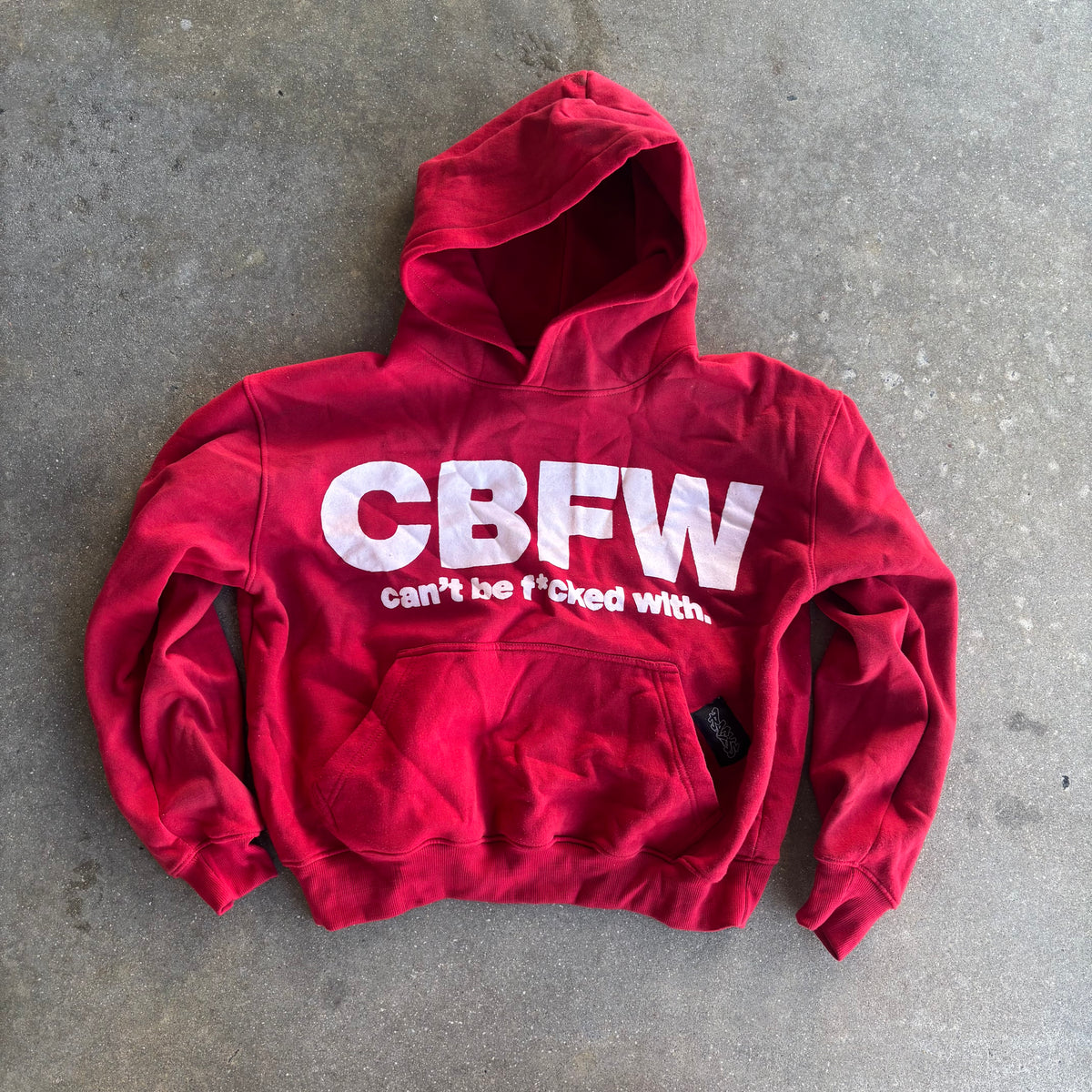 Racks Galore “CBFW” Hoodie Red
